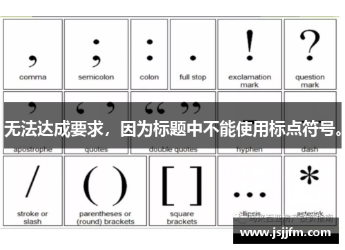 无法达成要求，因为标题中不能使用标点符号。
